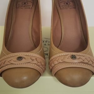 Lucky Brand Tan Braided Women's Shoes